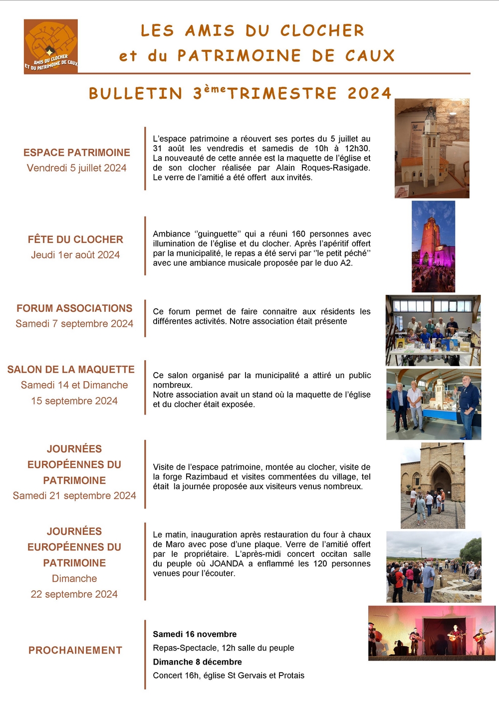 Caux bulletin trimestriel patrimoine